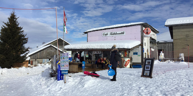 Am gestrigen Meinradstag waren die Take-Aways nicht so gut besucht. Am Wochenende sieht es wohl wieder anders aus. Foto: Ursi Pfister