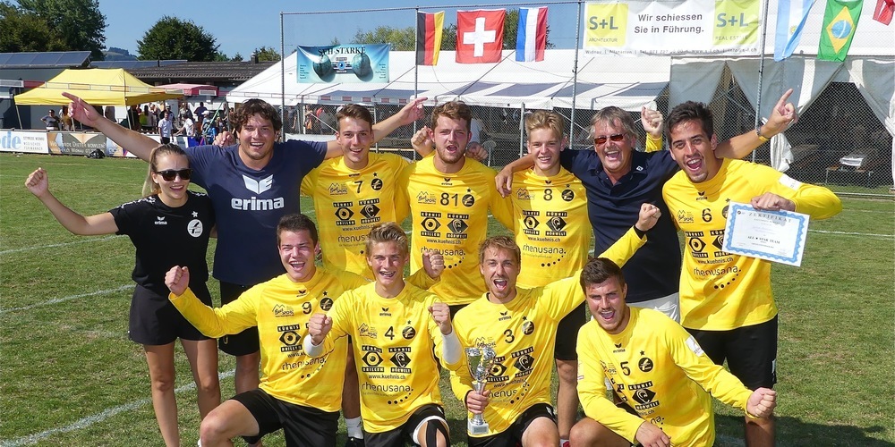 Das Siegerteam von FB Widnau beim Grenzlandturnier 2018 (Bilder: Archiv Ulrike Huber)