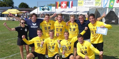 Das Siegerteam von FB Widnau beim Grenzlandturnier 2018 (Bilder: Archiv Ulrike Huber)