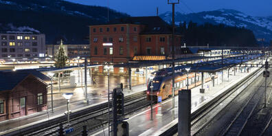 Die Gemeinde Arth will das Gebiet rund um den Bahnhof Arth-Goldau entwickeln. (Archivaufnahme)