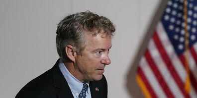 Rand Paul, Senator der Republikaner, kommt zu einem Politik-Mittagessen in Washington. Foto: Susan Walsh/AP/dpa