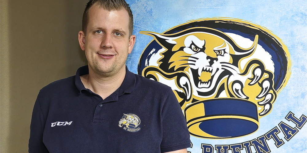 Fabian von Allmen, Sportchef bei den «Luchsen» vom SC Rheintal (Bild: Archiv Ulrike Huber)