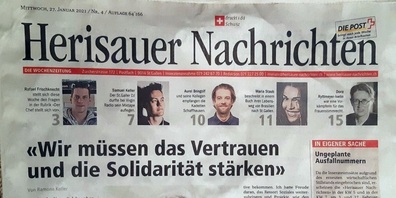 Kopf der aktuellen HN-Ausgabe.