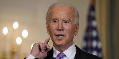 dpatopbilder - Joe Biden, Präsident der USA, hält eine Rede. Foto: Evan Vucci/AP/dpa