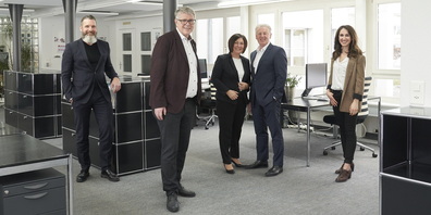 Daniel Ettlinger, Urs Schneider, Ruth und Reinhard Frei, Alexandra Vorburger-Frei