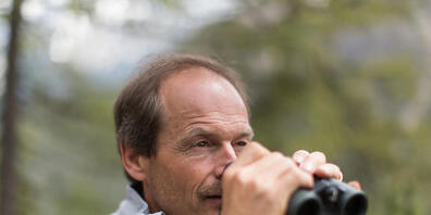 Kommunikationschef Heinz Lozza: Corona-Pandemie bescherte dem Nationalpark einen Besucherstrom. Im Bild Park-Kommunikationschef Hans Lozza.