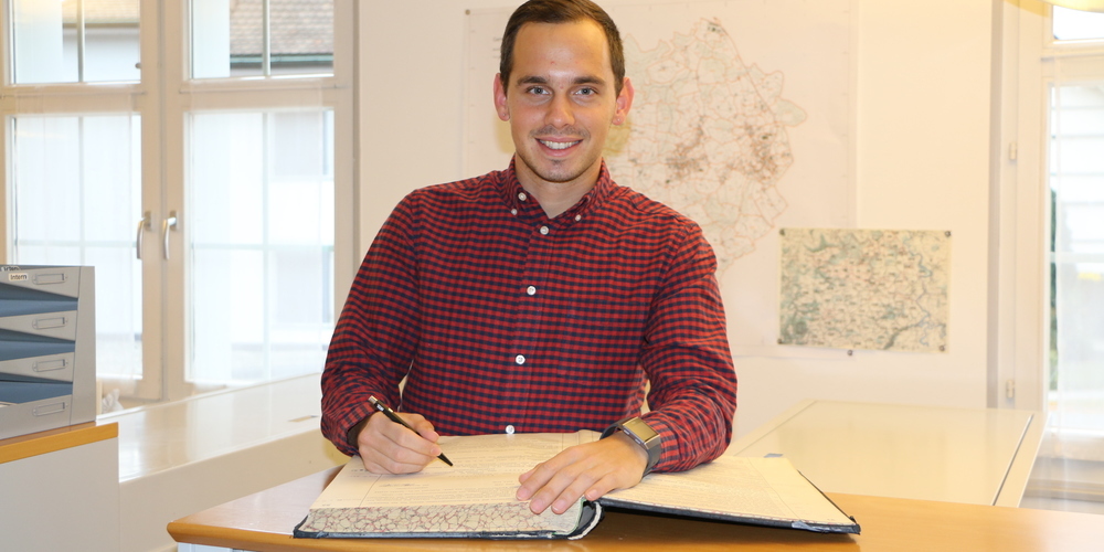 Luca Lanzendorfer, der neue Grundbuchverwalter in Rheineck (Bild: zVg)