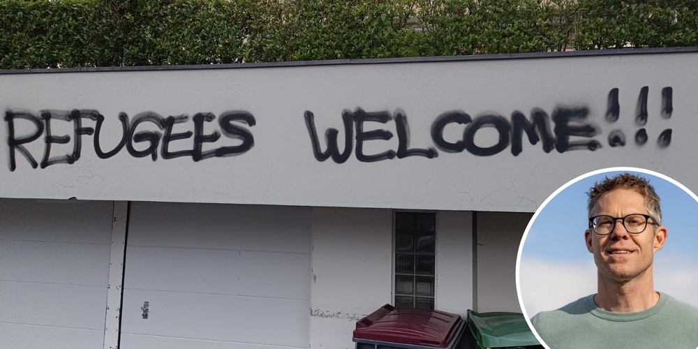 Sprayerei beim Zentrum Meienberg Jona: Sind die Flüchtlinge wirklich willkommen?