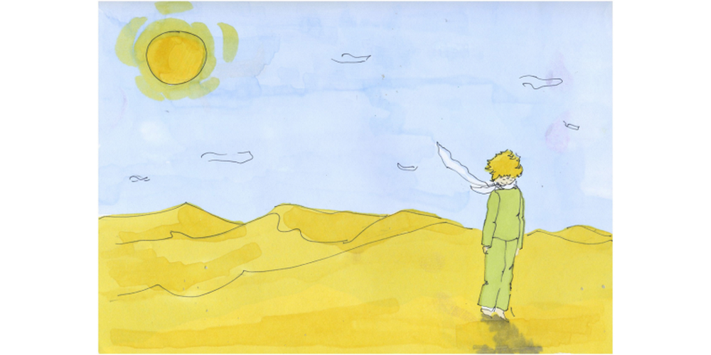 Ein Trost von Saint-Exupéry aus der Kleine Prinz: «Man sieht nur mit dem Herzen gut.» (Bild: Art du trio/Adobe Stock)