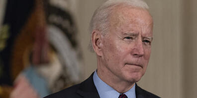 Joe Biden, Präsident der USA, spricht im Weißen Haus. Foto: Alex Brandon/AP/dpa