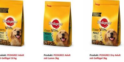 Kann wegen zu viel Vitamin D dem Hund schaden: Zurückgezogenes Trockenfutter.