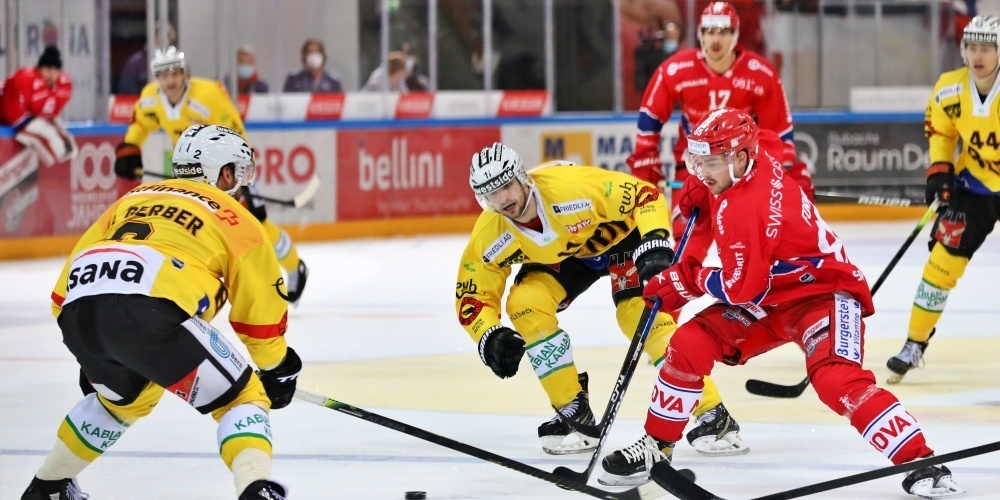 Die SCRJ Lakers dominierten das Spiel gegen den SC Bern deutlich und gewinnen verdient mit 5:2. (Bild: Thomas Oswald, Archiv)