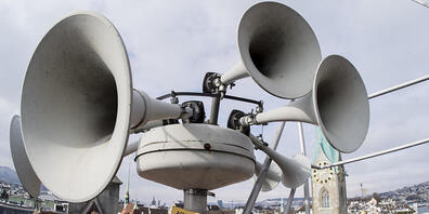 Der Sirenentest vom Mittwoch ist gemäss dem Bundesamt für Bevölkerungsschutz erfolgreich verlaufen: 98 Prozent der getesteten Sirenen hätten einwandfrei funktioniert. (Archivbild)