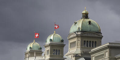 Bis Ende September haben 15 Künstlerinnen und Künstler Zeit, Ideen für die Gestaltung des Giebelfeldes des Parlamentsgebäudes einzubringen. (Archivbild)