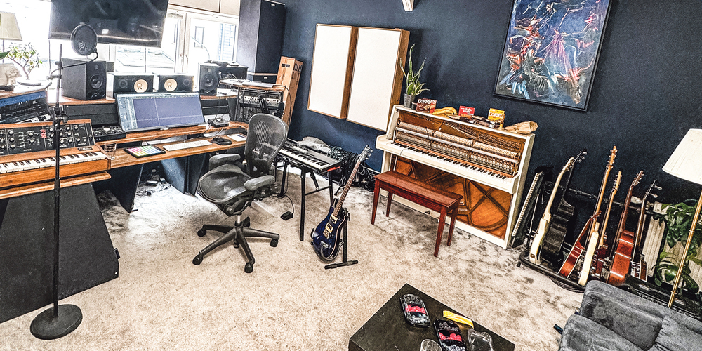 Im Hamburger Studio von Dominik Rivinius: Der gefragte Produzent arbeitete bereits mit Grössen wie Taylor Swift, Eminem oder Alicia Keys.