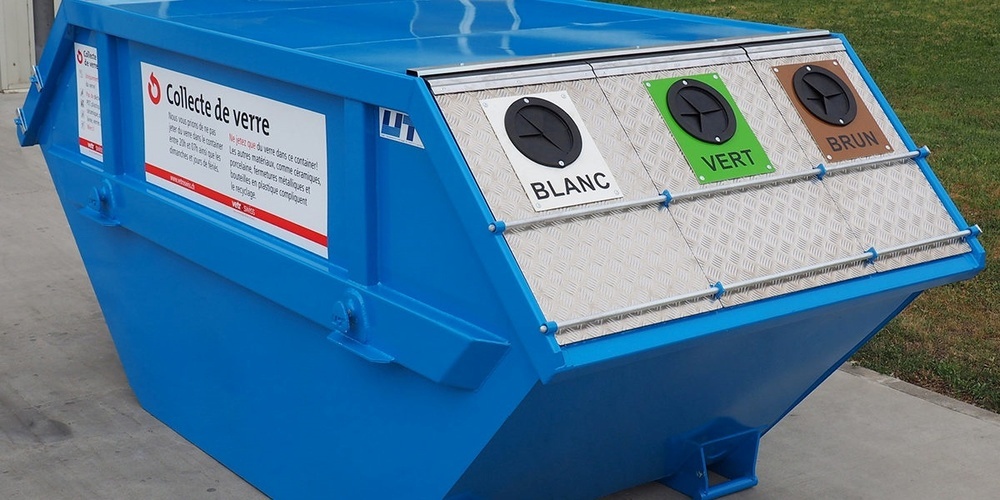 Abfallsammelstelle (Symbolbild)