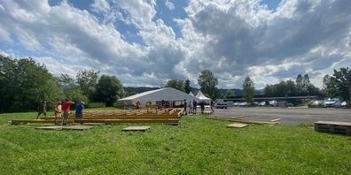 Der Aufbau für das Rockfest startet am Samstag, 19. Juli 2025.