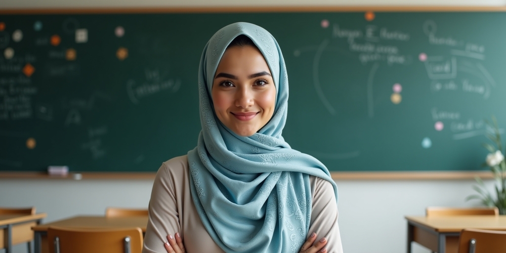 Der Stadt-St.Galler Bildungsdirektor sieht eine Lehrerin mit Kopftuch als Chance für Vielfalt. Die SVP Kanton St.Gallen hält dagegen. (Symbolbild)