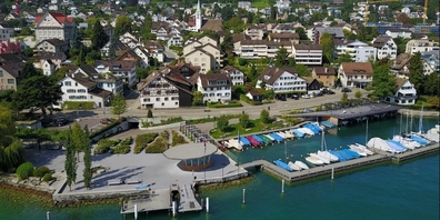 Schön - und schön reich. Rüschlikon profitiert von einem solventen Steuerzahler.