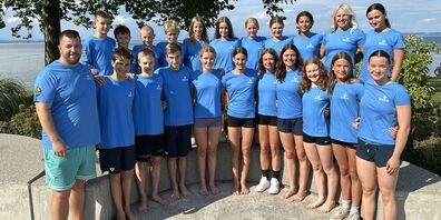Das Team des SVSW an den Nachwuchs Schweizermeisterschaften in Sursee.