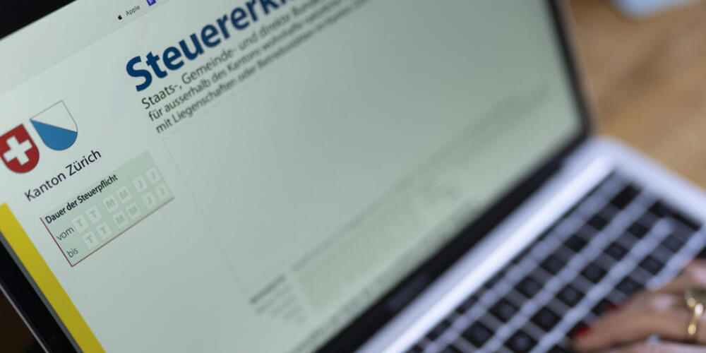 Nebst Privatpersonen können ab diesem Jahr auch Firmen im Kanton Zürich ihre Steuererklärung online einreichen. (Symbolbild)