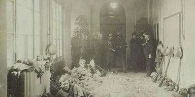 Während der Spanischen Grippe herrschte auch im Burgerspital Bern ein Ausnahmezustand. Der Kanton Bern war vom aggressiven Grippevirus besonders betroffen.