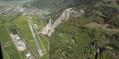 Auf dem Flugplatz Mollis wird 2025 das Eidgenössische Schwingfest stattfinden.