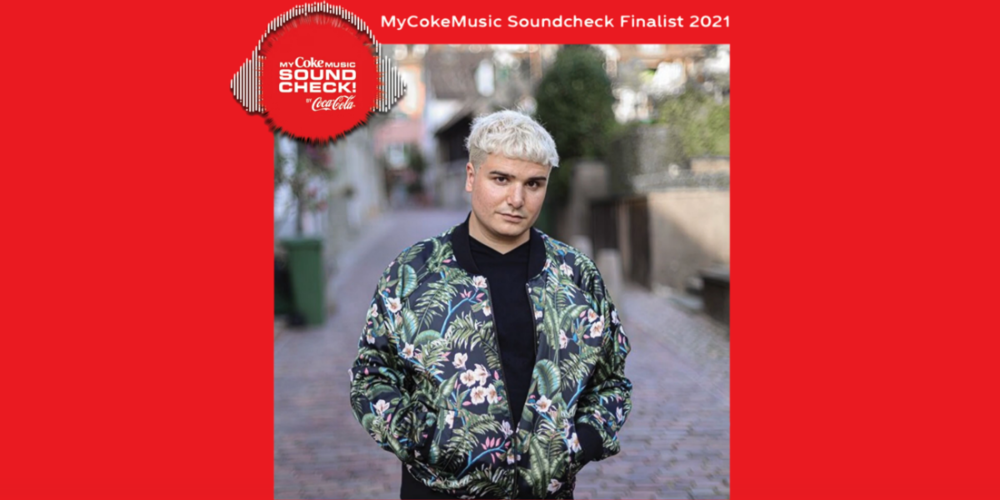Rapperswiler Aaron Keller – Künstlername Aaron – sang sich mit «Tumblin' Around» ins Finale des nationalen Musikwettbewerbs «MyCokeMusic Soundcheck».