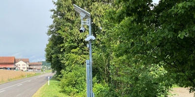 Die neue Messanlage beim Brauiweiher an der Illnauerstrasse.