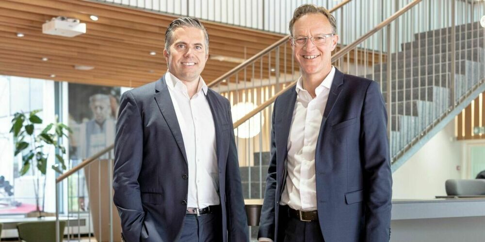 Christoph Hammer, Präsident des Verwaltungsrates, und Johannes Holdener, Vorsitzender der Bankleitung