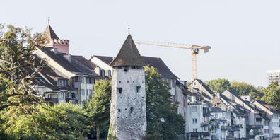 In der Altstadt von Rheinelden scheiterte ein Räuber beim Überfall auf ein Schmuckgeschäft. (Archivbild)