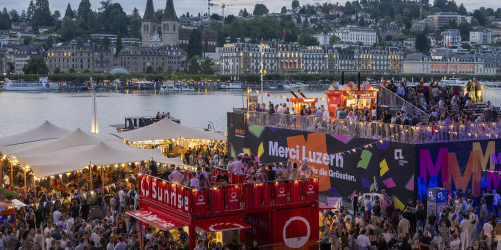 120'000 Menschen haben das zehn Tage dauernde Festival "Luzern Live" besucht.