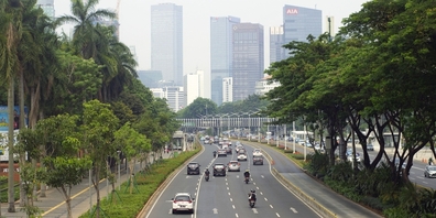 In Indonesien leben über 260 Millionen Menschen, davon rund 10 Millionen in der Hauptstadt Jakarta (Bild).