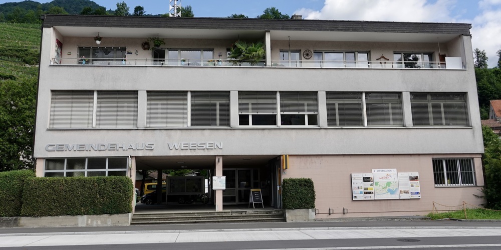 Das Gemeindehaus Weesen.