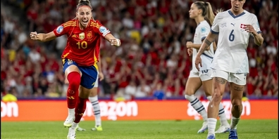 Spanische Erlösung: Del Castillo jubelt über das 1:0.