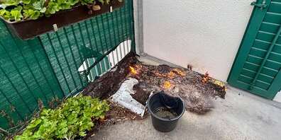 Beim Brand wurde niemand verletzt.
