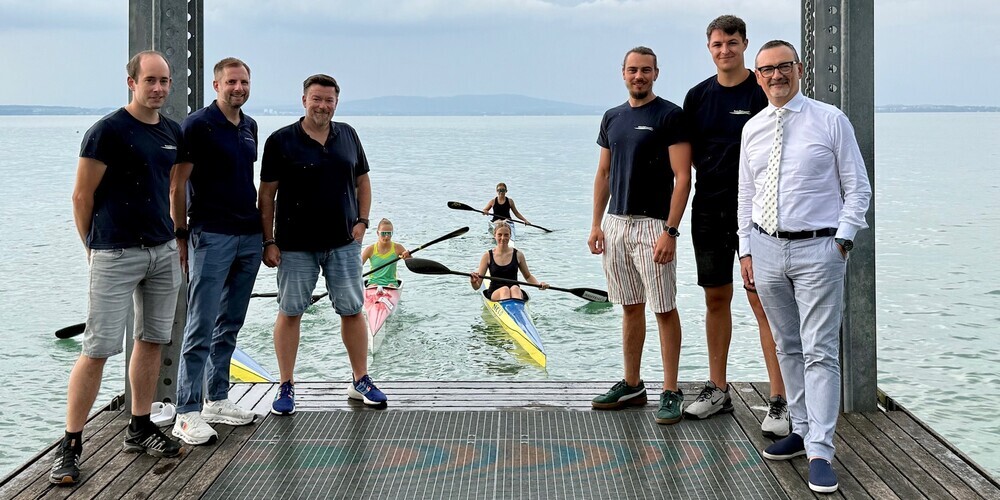 Bolliger (Präsident KCRO), Hanspeter Betschart (Chefarzt Berit Sportclinic), Peter Roth (CEO Medfit-Gruppe), Giuliano Bortolin (Sportlicher Leiter KCRO), Kilian Mayer (Sportlicher Leiter KCRO) und Peder Koch (CEO/Delegierter des Verwaltungsrates der Berit Klinik AG)