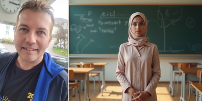 «Ein Kopftuch ist durchaus mit christlichen Werten vereinbar», findet Leser Roland Tschäppeler (l.) und kritisiert den Umgang mit der Lehrerin mit Kopftuch.