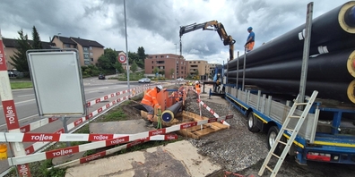 Die Fernwärmeleitung ab Kezo Hinwil wird nicht nach Rapperswil-Jona geführt.