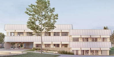 Visualisierung des Projekts «ARNIKA». Erstellt wurde es von der Apropos Architects GmbH aus Zürich.