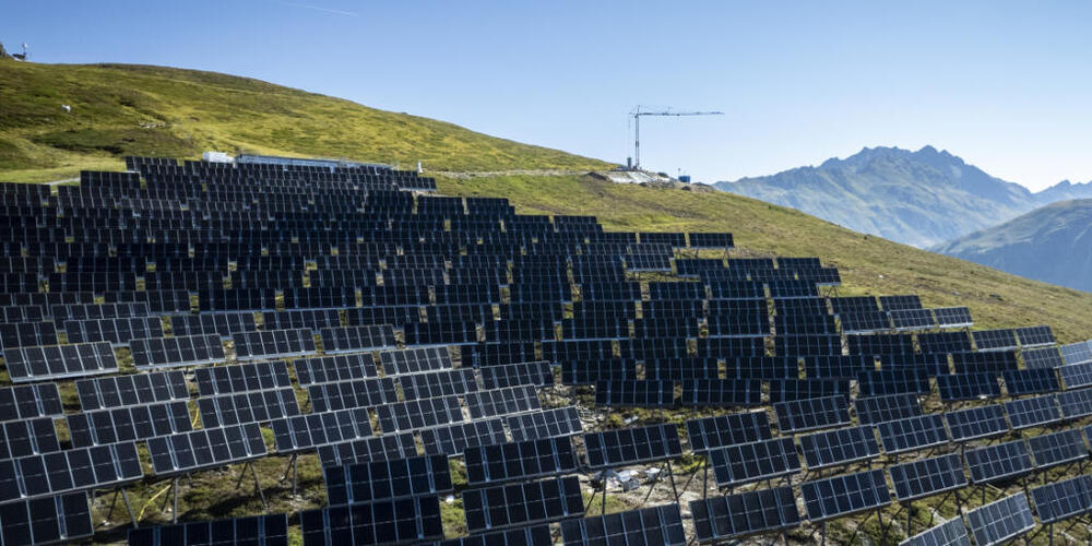Madrisa Solar erstellt bis 2027 für 70 Millionen Franken eine Grossanlage mit 3170 Solartischen.