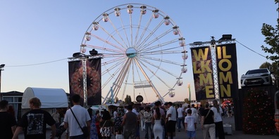 Am Seenachtfest 2025 angekommen.