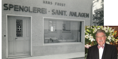 Die Spenglerei von Hans Faust in Lachen.