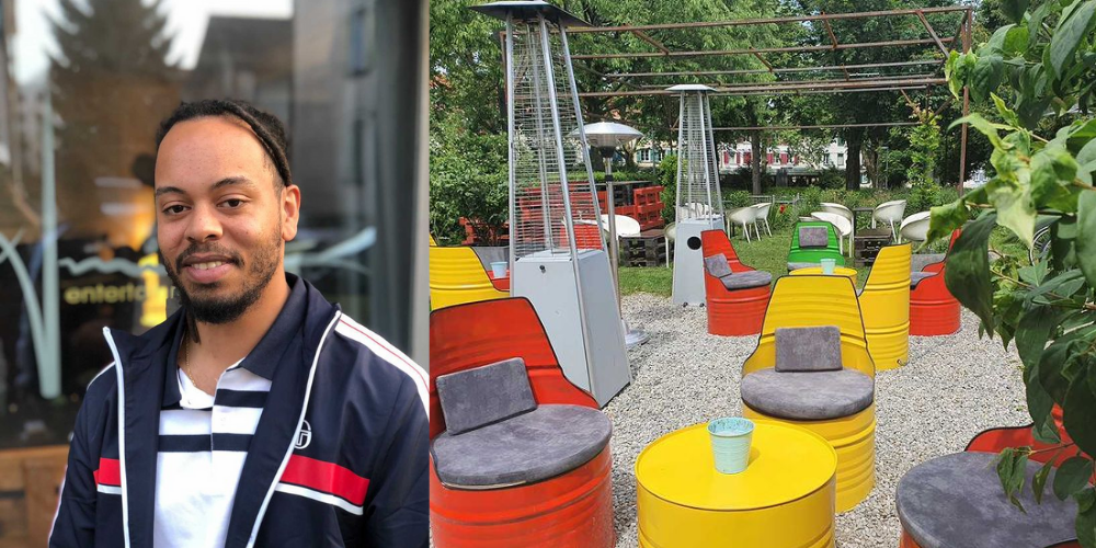 Die bunten Stühle im «Vibez» passen nicht zum St.Galler Stadtbild, so das Amt für Baubewilligungen. 