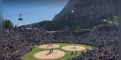 Schwingfest am Fusse des Säntis. (Symbolbild)