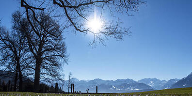 Der Dienstag war ein selten warmer Februar-Tag. In Chur wurden sogar über 20 Grad Wärme gemessen. (Archivbild)