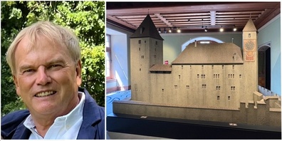 Reto Klotz, Ex-Präsident Verkehrsverein Rapperswil, «Schloss-Gebastel» im Schloss Rapperswil