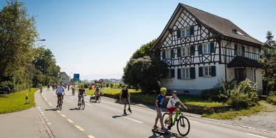 Die autofreie Strecke führt von Romanshorn über Amriswil nach Roggwil sowie über Horn und Arbon zurück zum Romanshorner Hafen