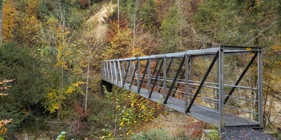 Der Nonnensteg verbindet Mörschwil mit Berg