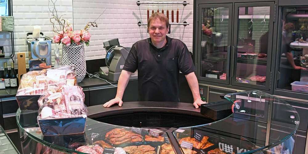 Auch Jörg Bechinger ist mit seiner Metzgerei nominiert